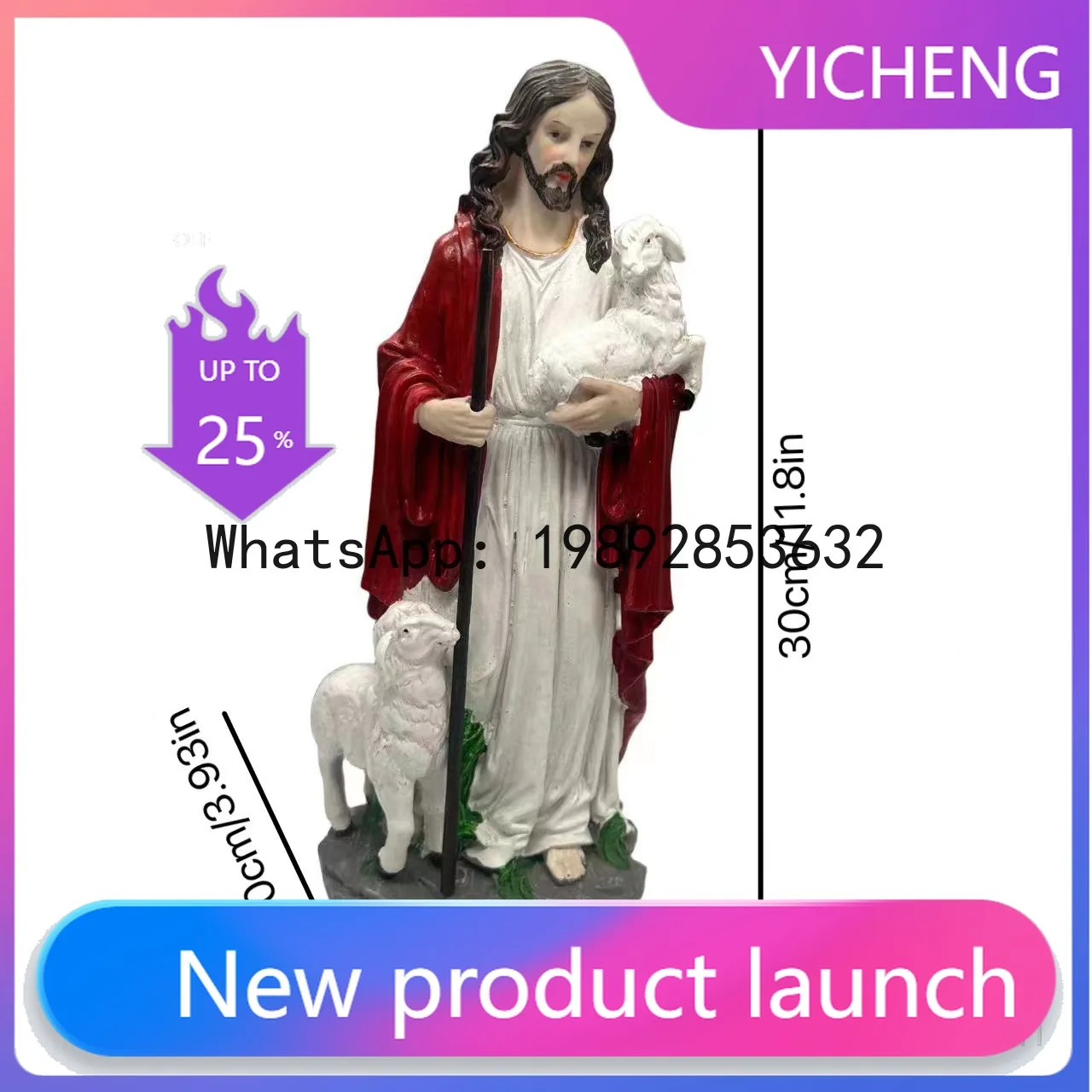 

ZZ directly supplies Western herders crutches for the elderly, decorations, resin handicrafts, sculpture ornaments