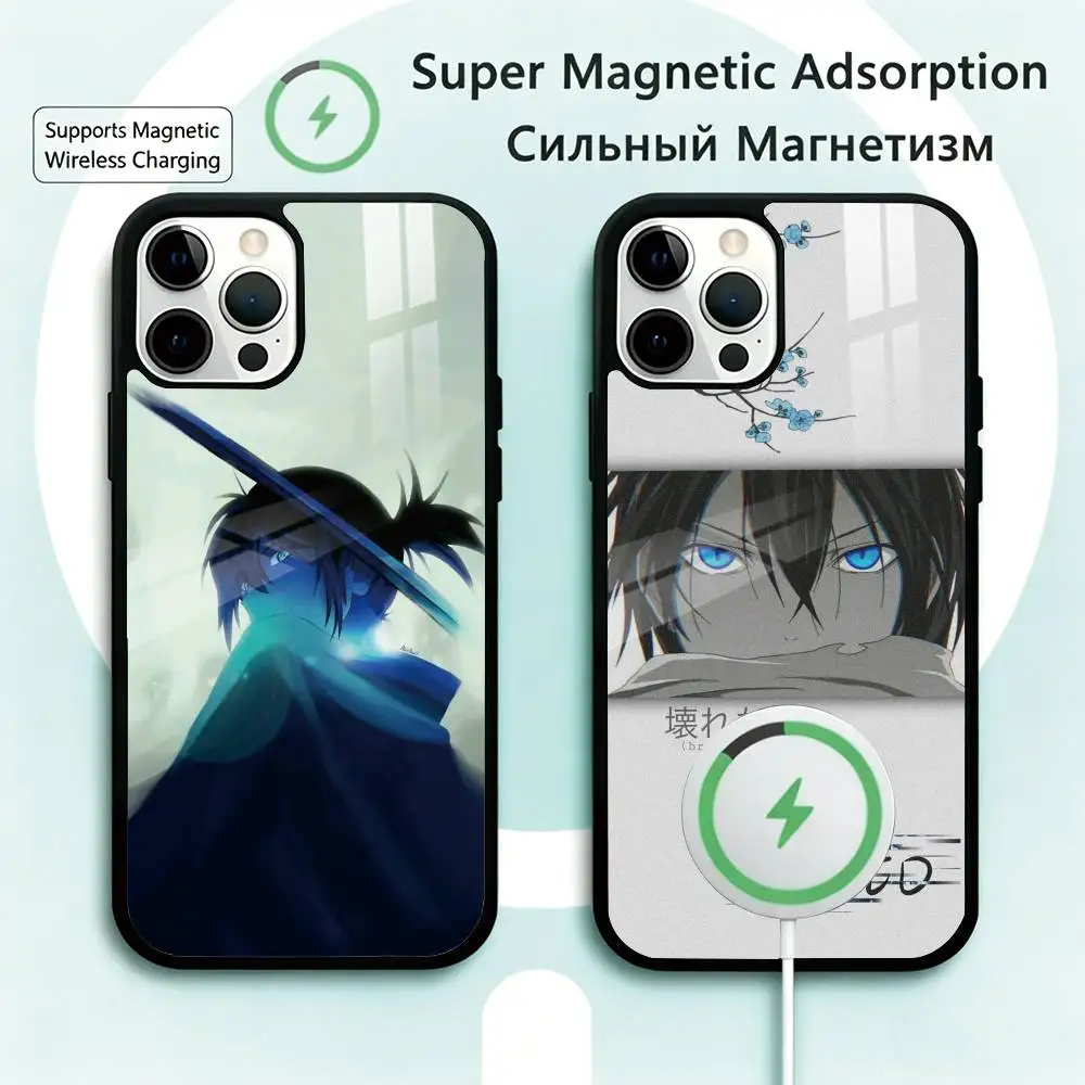 

Noragami Yato Phone Case For iPhone17,16,15,14,13,12,11 Plus,Pro Magnetic Supports Magnetic Wireless Charging