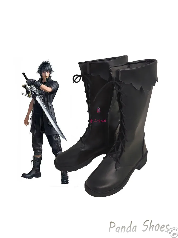 

Game Final FantasyF15 Noctis Cosplay Shoes Anime Cos Comic Cosplay Costume Prop Shoes for Con Halloween Party