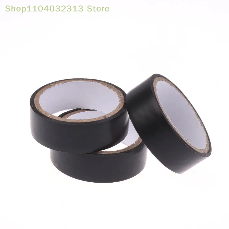 10개 고온 내열 검정 고무 전기 테이프 내구성 있는 유연한 절연 접착제 산업용 가정용 기계용