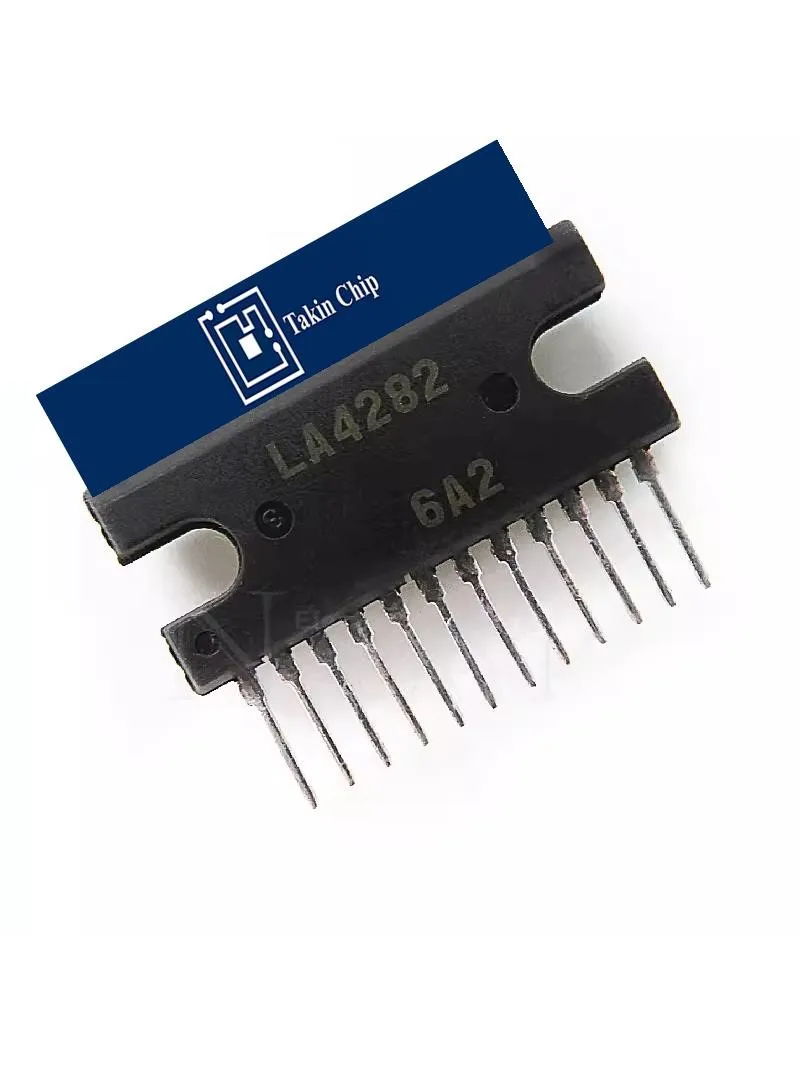 Amplificateur audio double canal LA4282 ZIP-12, puce IC, amplificateur de puissance, original, nouveau, 1 pièce