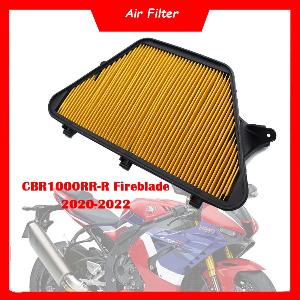 

Motorcycle Engine Air Filter Cleaner Air Intake Filter Element For Honda CBR1000RR-R CBR1000RR R Fireblade SP 2020-2022