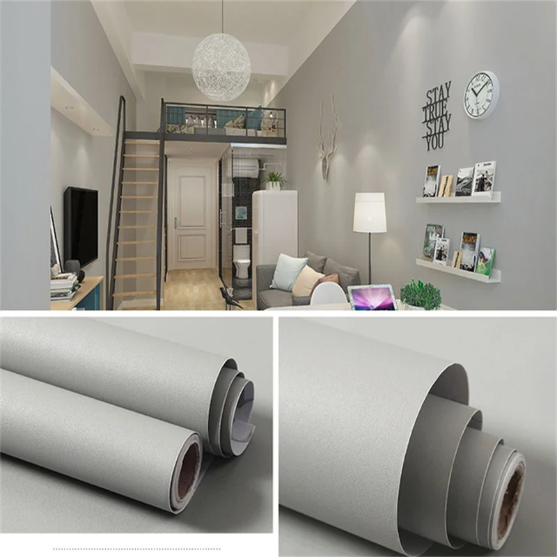 Kitchen DIY Wallpaper Cartoon Modern Style Living Room Cabinets Waterproof Furniture Self-Adhesive Wall Stickers Home Decoration