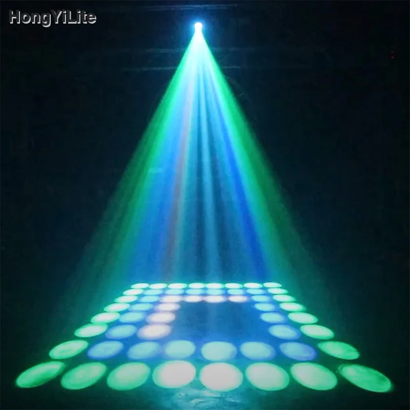 Mini Led Airship Beam Lights Scenic Dj Lighting Christmas Decoration Nightclub Equipment Party Halloween Professional Disco Lamp