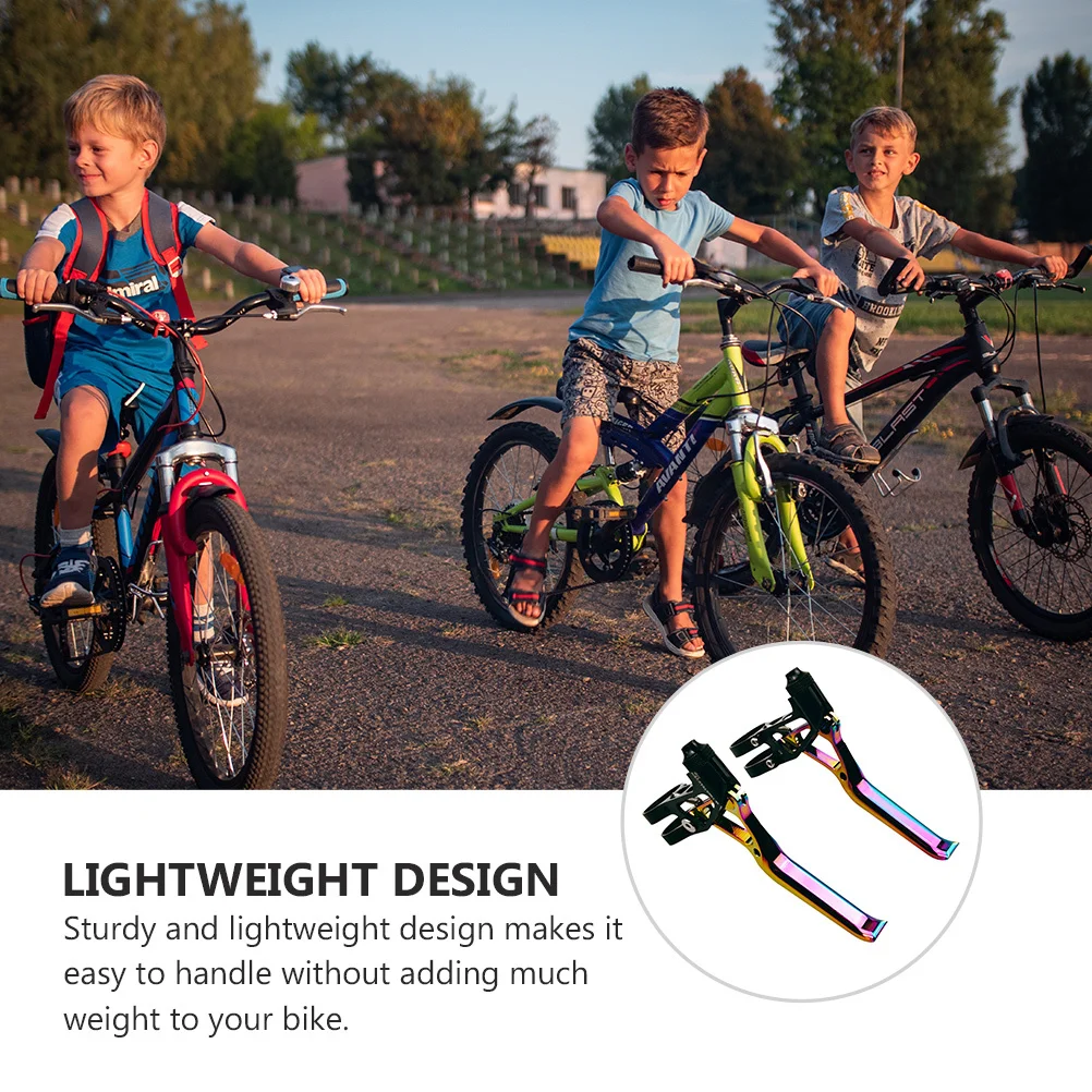 

1Pair Aluminum Alloy Handle Sturdy Lightweight Suitable for Mountain Road Folding Bikes Cycling Accessory