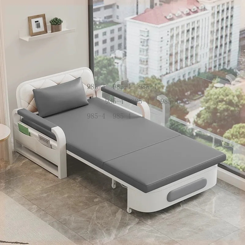 Modern Futon Foldable Couch, Multi-Functional Convertible Sofa Bed Suitable for Small Spaces