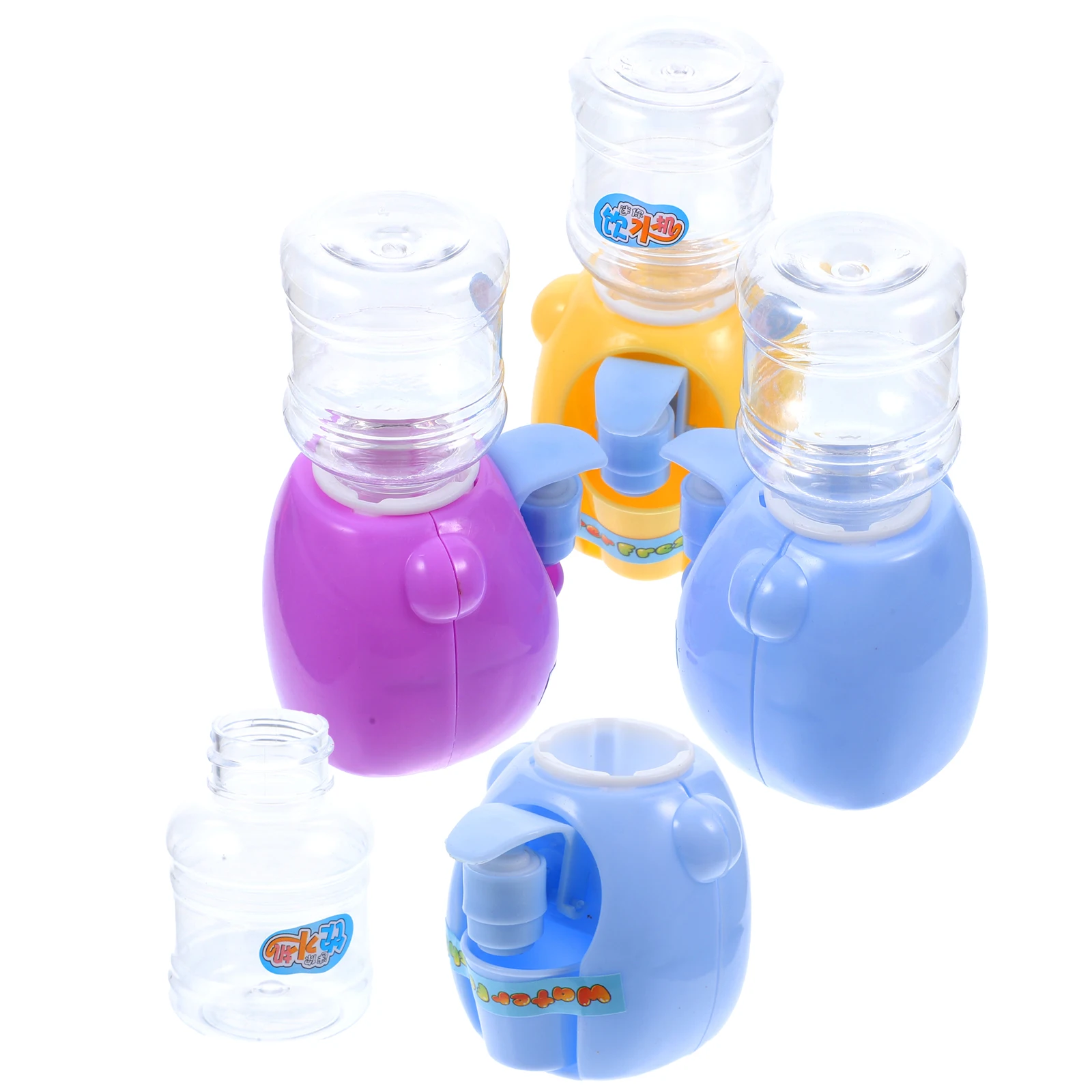 

Simulated Beverage Machine Kids Water Dispenser Toy Mini Toys Cartoon Toddler Children's Fountain