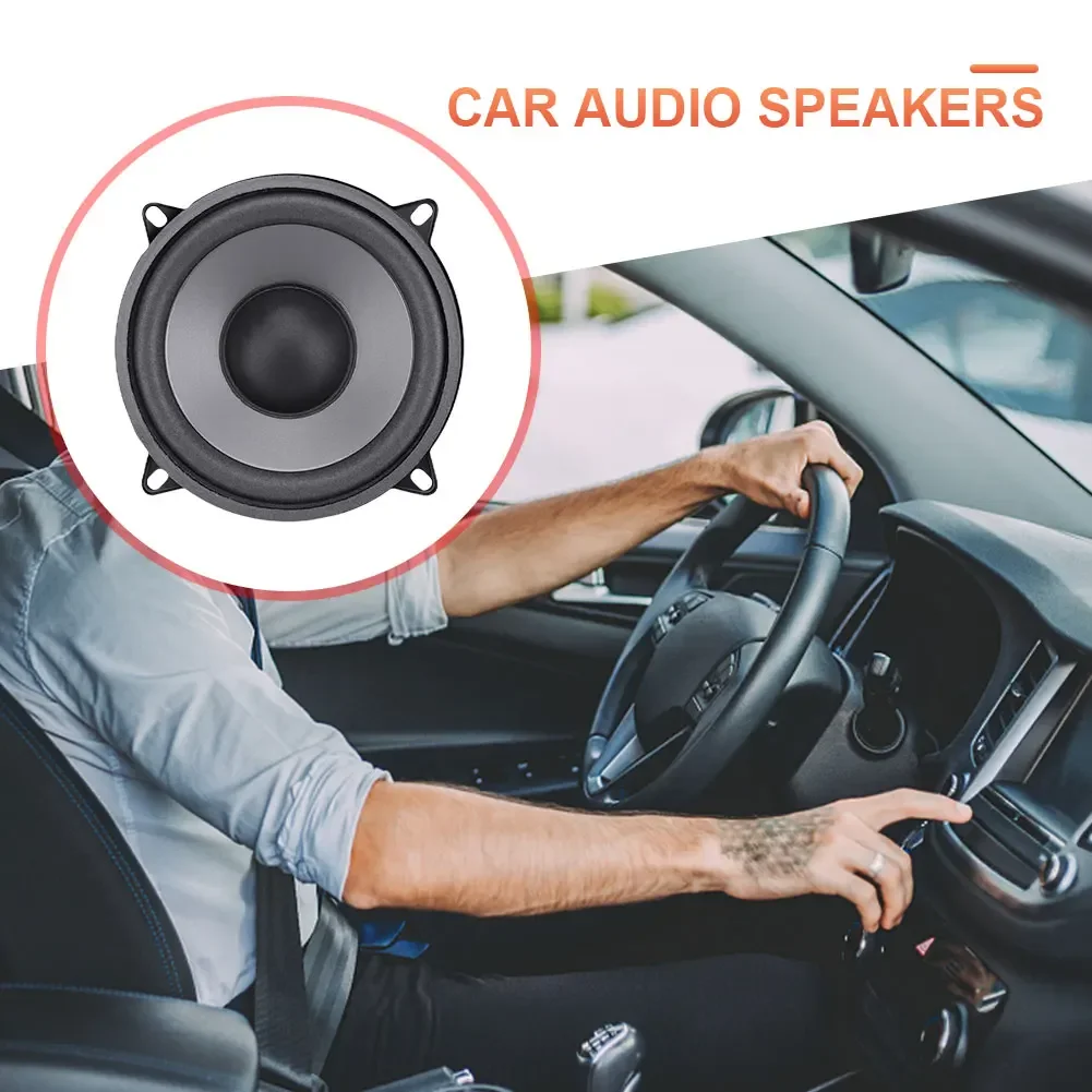 4/5/6 Inch Subwoofer Car Speakers 30W HiFi Car HiFi Coaxial Speaker Full Range Frequency Music Stereo 12V 400/500/600W Speaker view 2