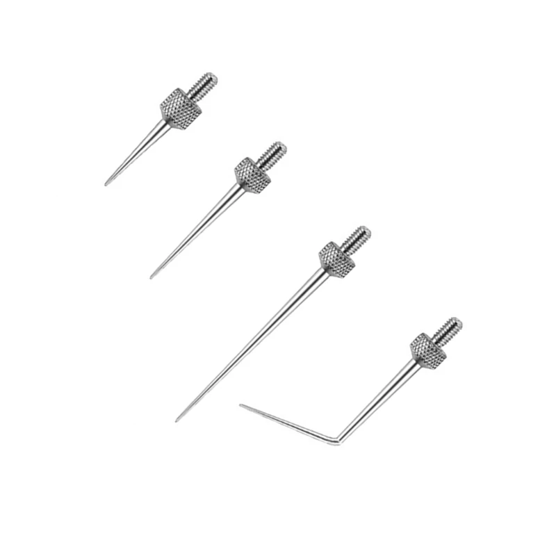 스레드 M 2.5mm 카바이드 팁 바늘, 다이얼 표시기용 뾰족한 끝 접점, 강철, 표시기 프로브 517A