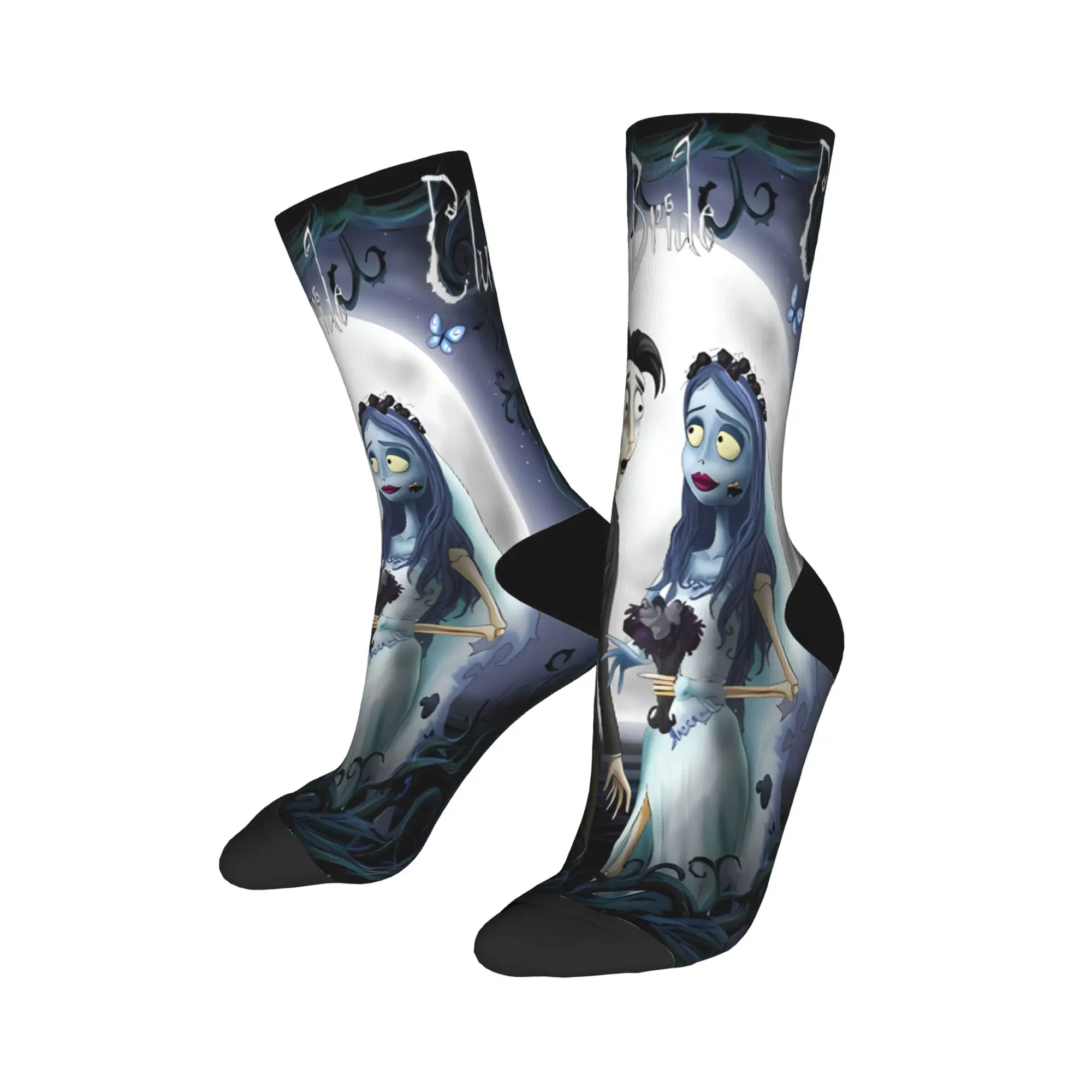 Anime Film C-Corpse Braut Socken Koreanische Strümpfe Unisex Männer Atmungsaktive Outdoor Sport Socken Herbst Grafik Anti Schweiß Socken
