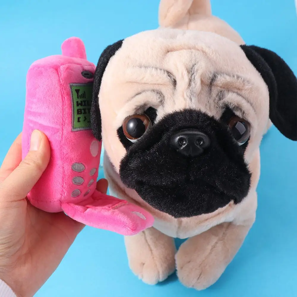 

Cellphone Shape Dog Squeaky Toy Bite Resistant Sounding Paper Puppy Sound Toy Teeth Grinding Cartoon Pet Plush Doll Chew Toy