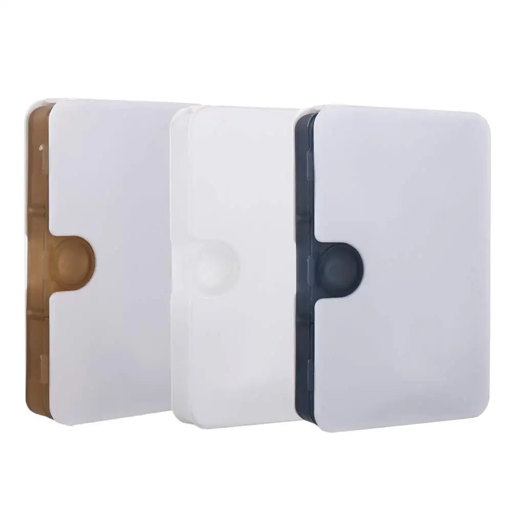 Portable Small Outdoor Pill Case Travel Vitamin Pill Storage Box Pill Organizer Weekly Pill Box Tablet Dispenser