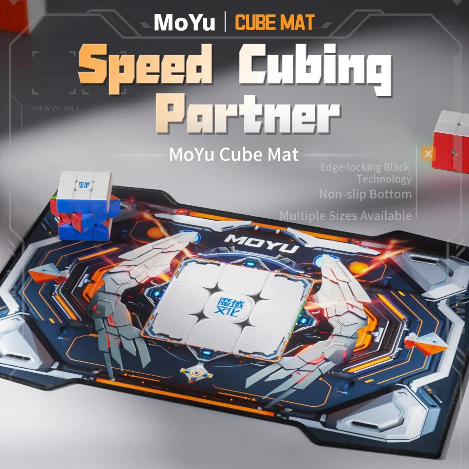 [Picube] MoYu Cyberpunk Mat CFOP Kubus Mat Moyu Magische Kubus Competitie CFOP Snelheid Timer Mat Magic Infinity Fidget Speelgoed