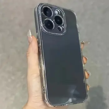 Sada 3 jednoduchých a průhledných krytů na telefon je vhodná pro iPhone 16, 15, 14, 13, 12, 11promax, 14 Plus a 15 Plus. 10 nejlepší prodej Apple iPhone 12 - №5