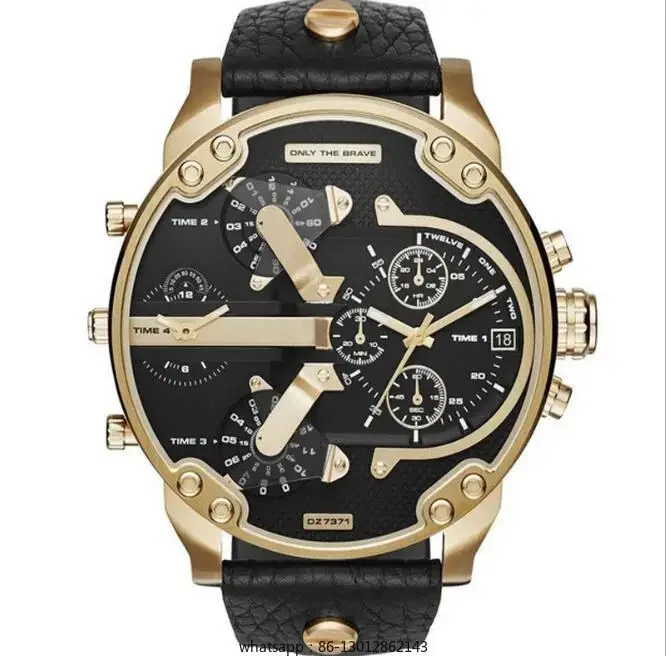 

Quartz watch, popular fashionable and domineering large dial 7333