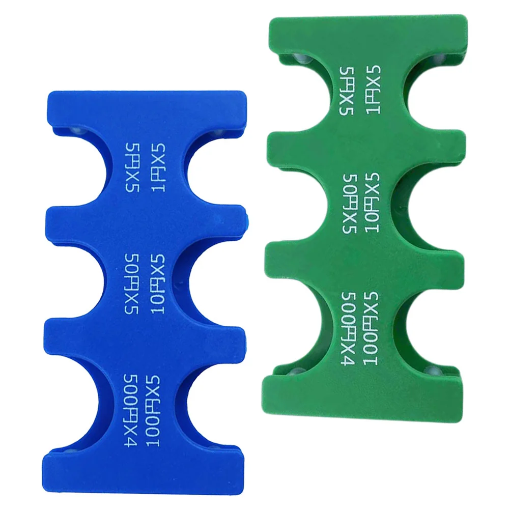 2 Pcs Coin Clip Storage Dispenser Organizer Hard Case Plastic Sorter for Japanese Yen Protectors Holder