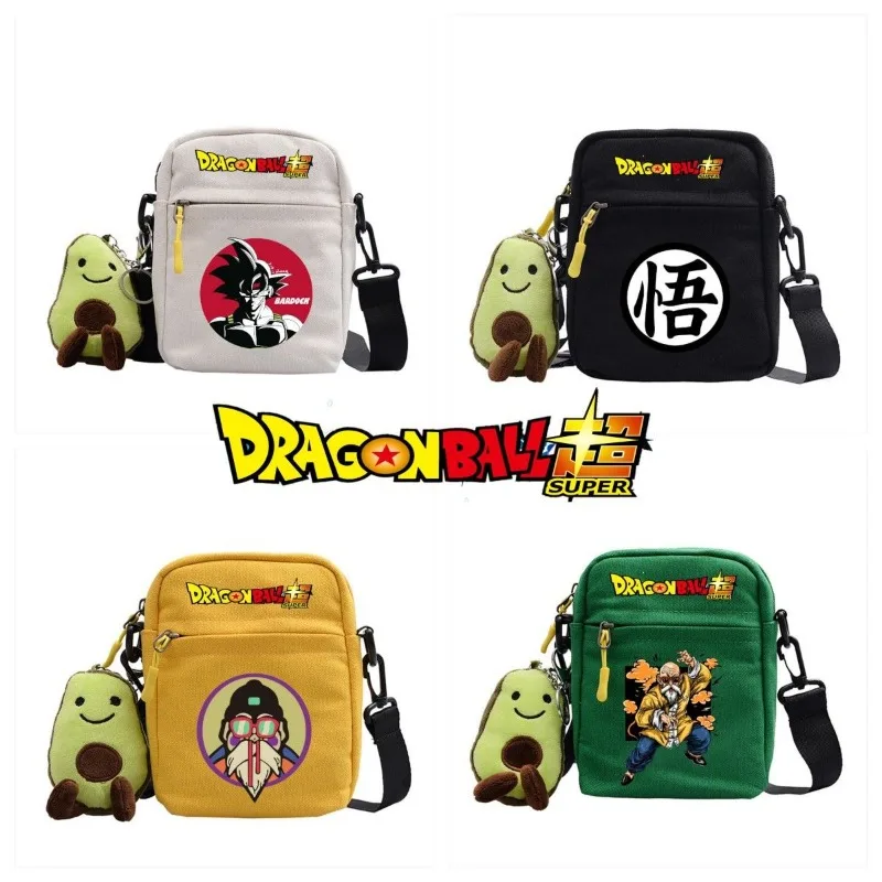 Dragon Ball Cartoon Animation Sun Wukong Turtle Fairy Casual Boy and Girl Children's Print All-match One-Shoulder Crossbody Bag