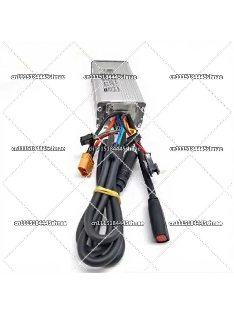 Brushless Controller, 12Mosfet, Max 25A Rated 12A for 500W Motor, Compatible with T9 T13 T15 T17 Torque Sensor