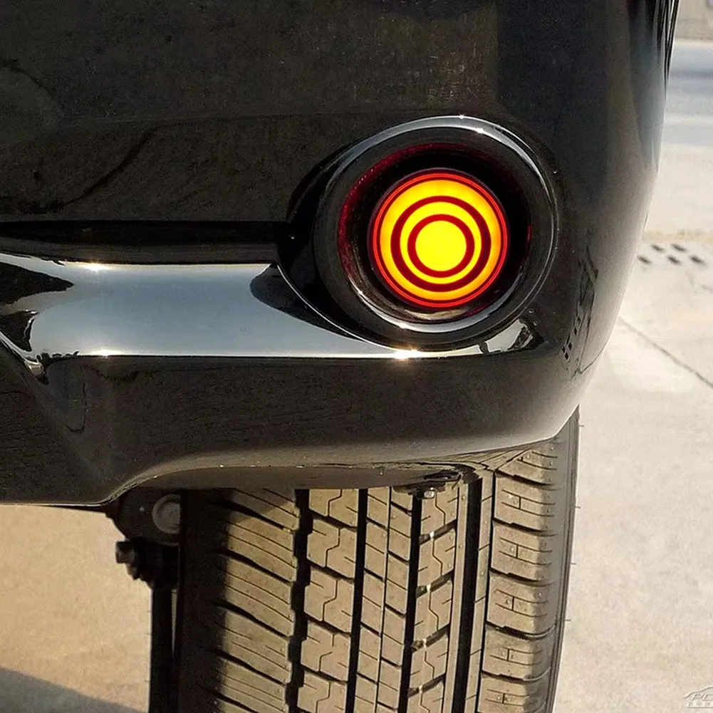 

A95E-LED Rear Bumper Reflectors Brake Light For Toyota Scion IQ Sienna Corolla Rear Fog Light Tail Lamps Accessories