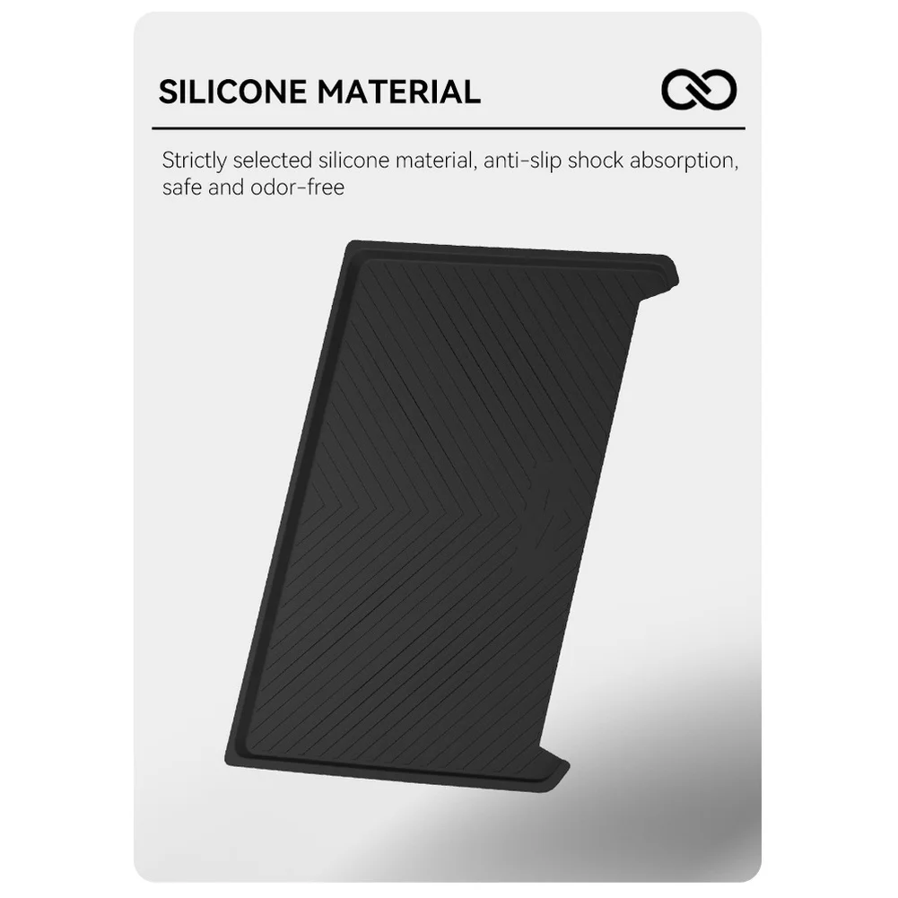 Silicone Protective Mat for Wireless Charging on For Renault For Dacia Duster 2025 2026 Center Console Easy Setup