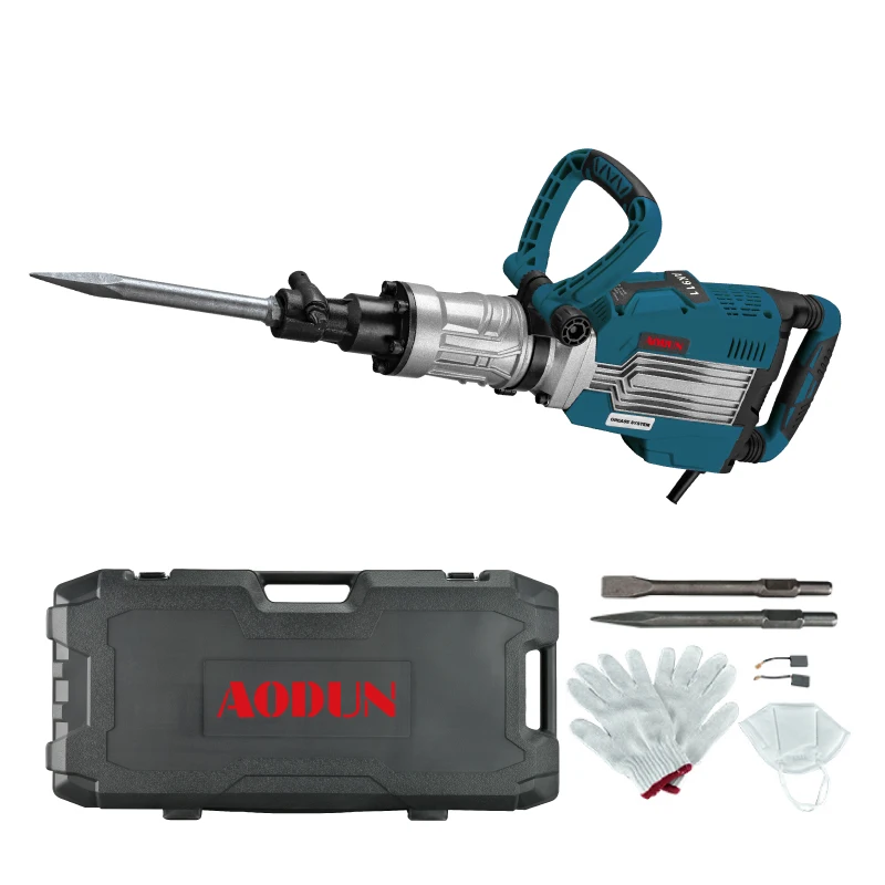 

High Power Heavy Duty Electric Hammer Drill Concrete Breakers Electric Demolition Hammer Drill