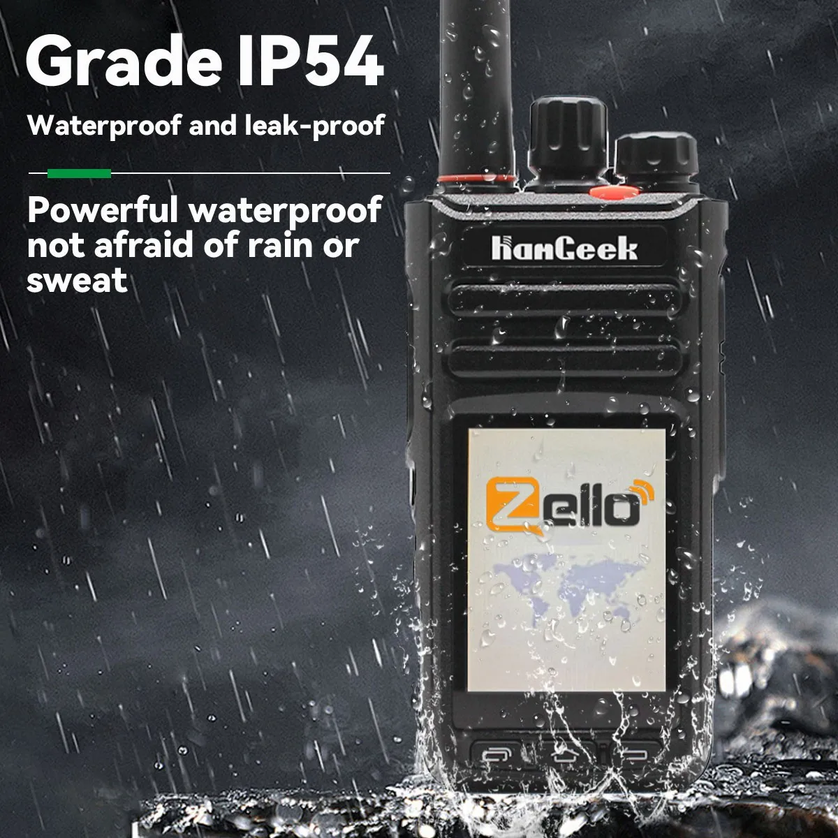 جهاز اتصال لاسلكي HAMGEEK T82 2G/3G/4G مع شاشة تعمل باللمس يدعم WIFI Bluetooth اتصال داخلي للشبكة العامة لـ Zello #3