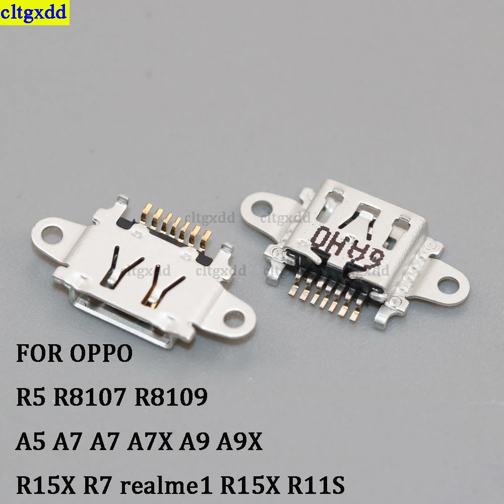 Cltgxdd 2piece FOR OPPO R3 R5 R7 R11 R9 Plus R11 R15 R17 R20 R20 Pro Micro USB Charging Port Plug Power Jack Socket Connector