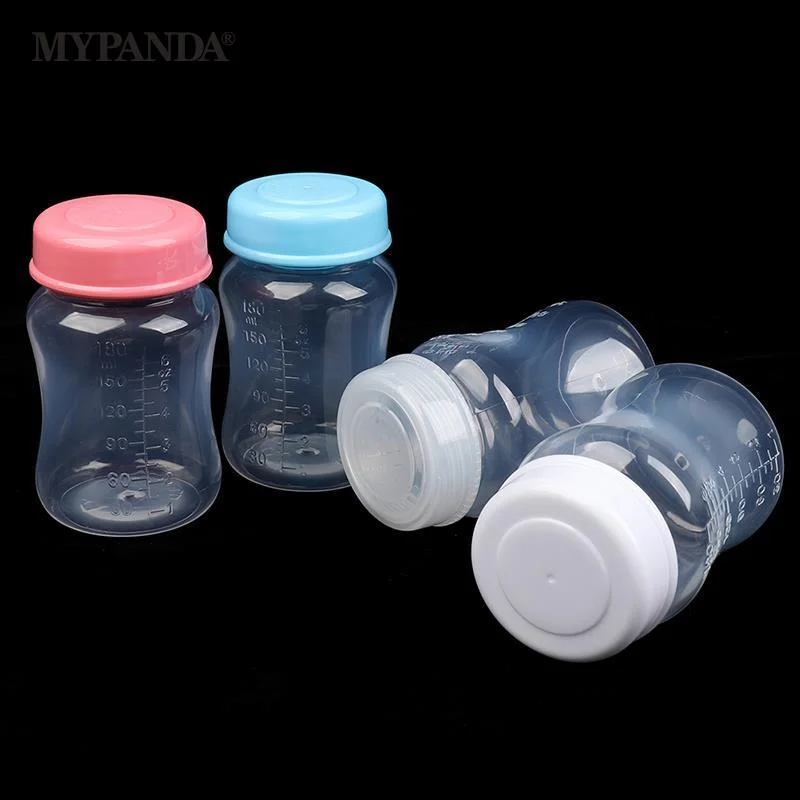 180ml Breast Milk Storage Bottle Wide Neck Infant Newborn Food Freezer Fresh Cup Breast Milk Storage Bottle