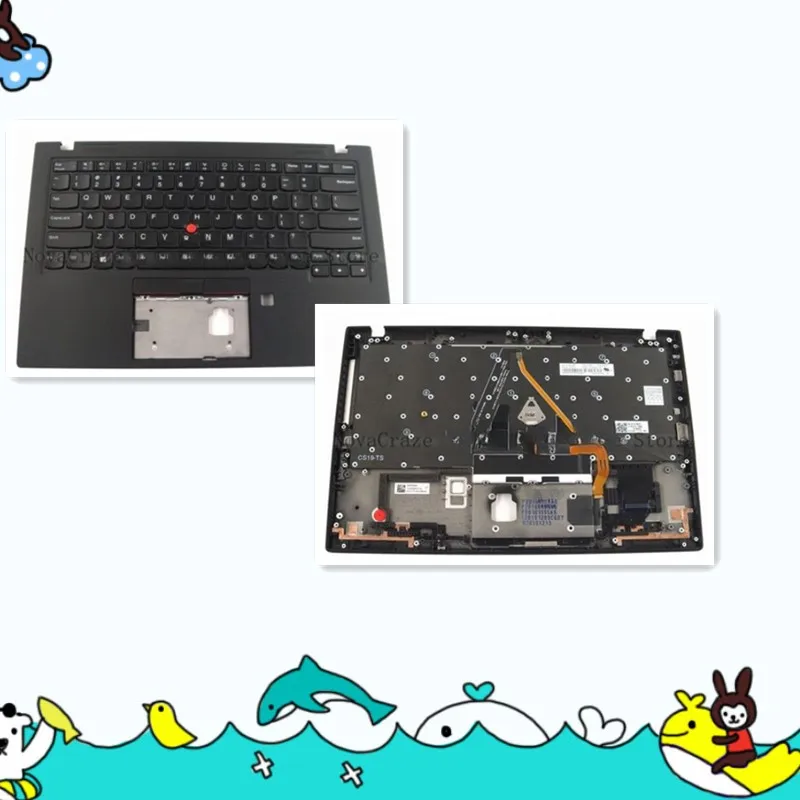 

Для ThinkPad X1 Carbon 8-го поколения 2020, упор для рук с клавиатурой (для Второй мировой войны)