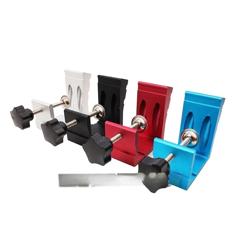 46Pcs/Set Pocket Hole Jig Kit Woodworking Inclined Hole Positioner Wood Guides Joint Angle Carpentry Locator Woodworking Tool