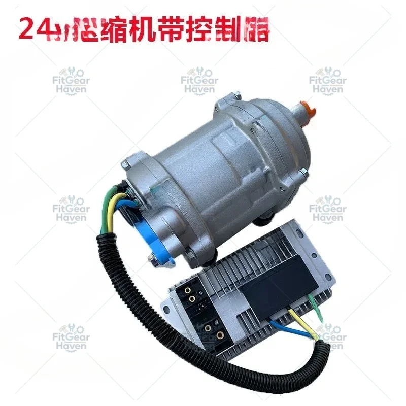 12V 600W Parking Air Conditioner 24V 850W Car Air Conditioner Electric Scroll Compressor for Truck/RV