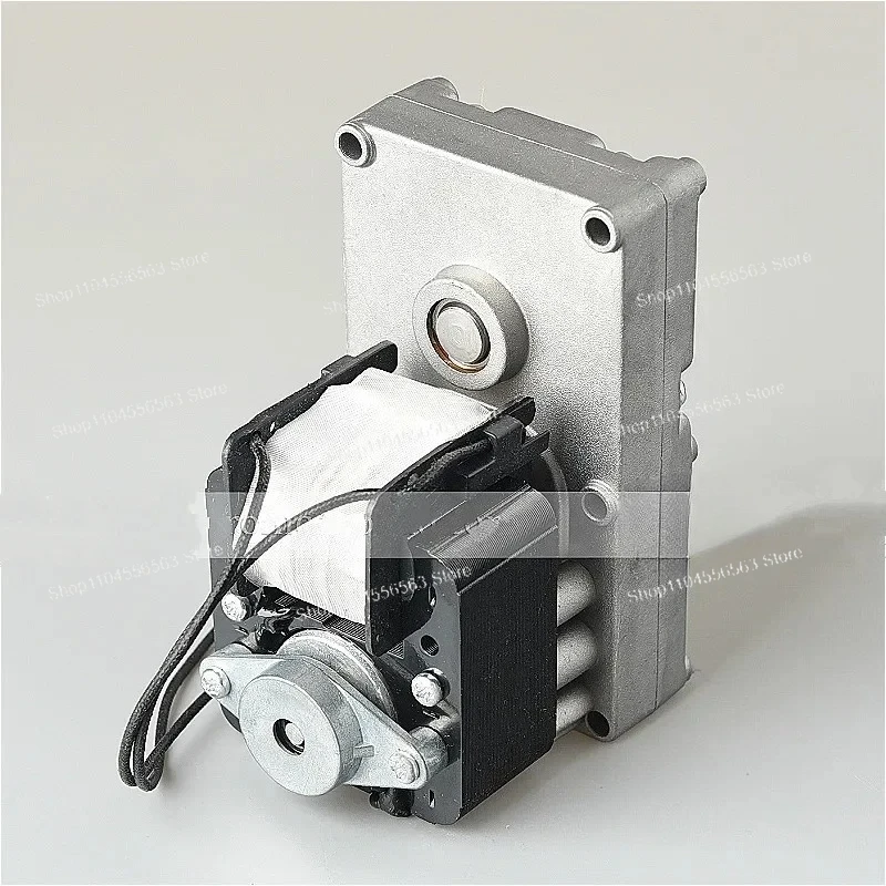 Fuel Feed Motor for Pellet Stove, Auger Synchronous Gear Type, Replacement Part for Wood-burning Pellet Stove/Fireplace