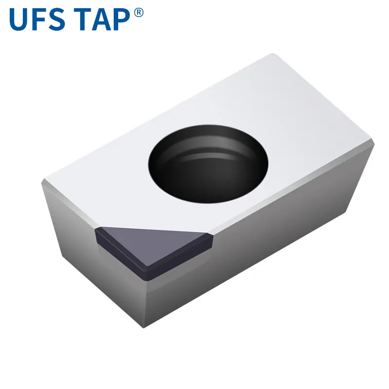 UFS TAP 10 PCS APKT1135 Lâmina de diamante de alumínio de alto brilho APMT Nitreto de boro temperado Lâmina CBN R0.2 0.4 0.8