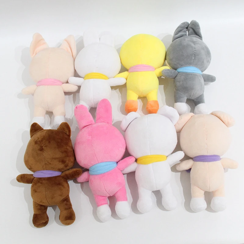 20CM 스즈 플러시 토이즈 스트레이 키즈 플러시 울프 찬 만화 봉제 인형 귀여운 동반자 어린이 성인 팬 선물