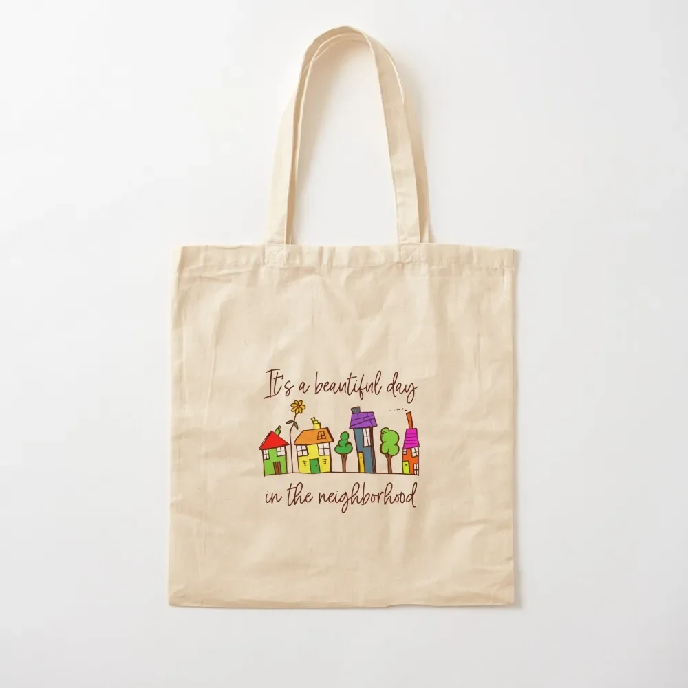 It's a beautiful day in the neighborhood Tote Bag bags luxury women Women's tote bag women bag