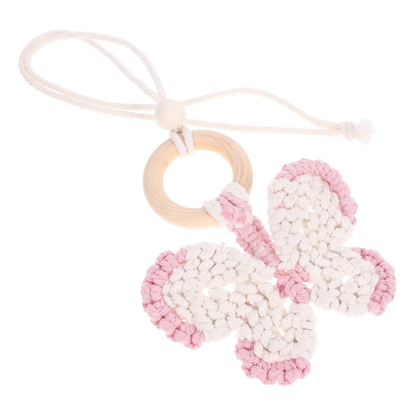 

Butterfly Car Hanging Ornament Purple White Rearview Mirror Pendant Home Decor Easy Installation Gifts Accessories