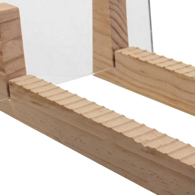 Держатель для хранения виниловых пластинок, подставка для дисплея, акриловые концы, деревянная стойка для стойки для альбомов