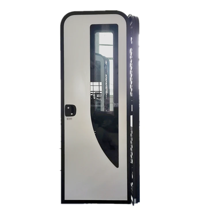 

Latest Design Aluminum Alloy RV Entry Door with Lock for Motorhome Caravan Camper Van Trailer