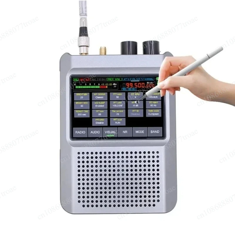 New Firmware 2.40 Second-generation DSP2 SDR Receiver Radio 10kHz-380MHz, 404MHz-2GHz