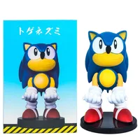 Sonic Cute Cartoon Action Doll Model Toy Mobile Phone Bracket Accessories Hedgehog Doll Ornaments Toys Children's Gifts