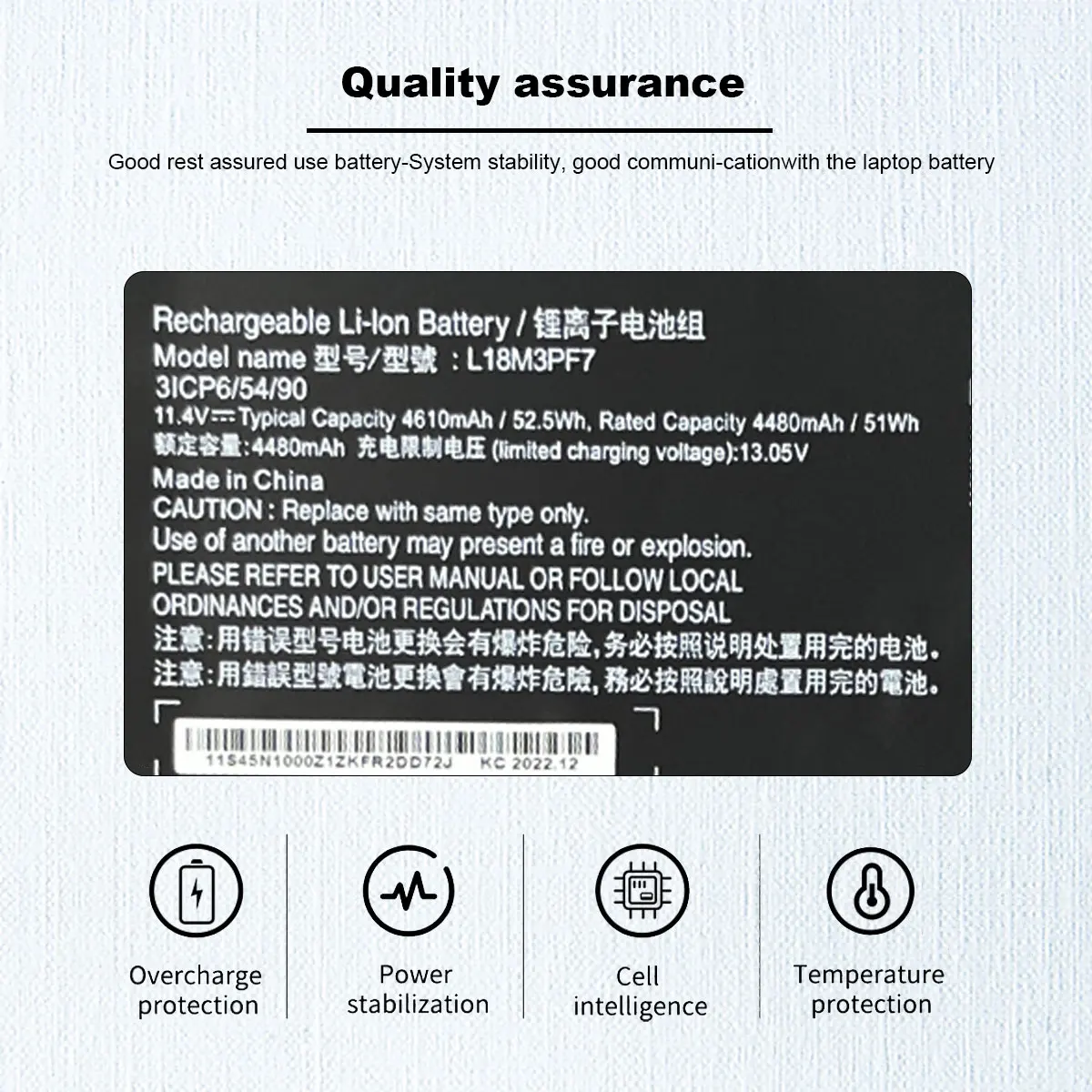 Dxt Nieuwe Notebook Batterij L18m3pf7 Voor Lenovo Ideapad C340-15IIL S340-14API S340-15API Serie 11.4V 51wh