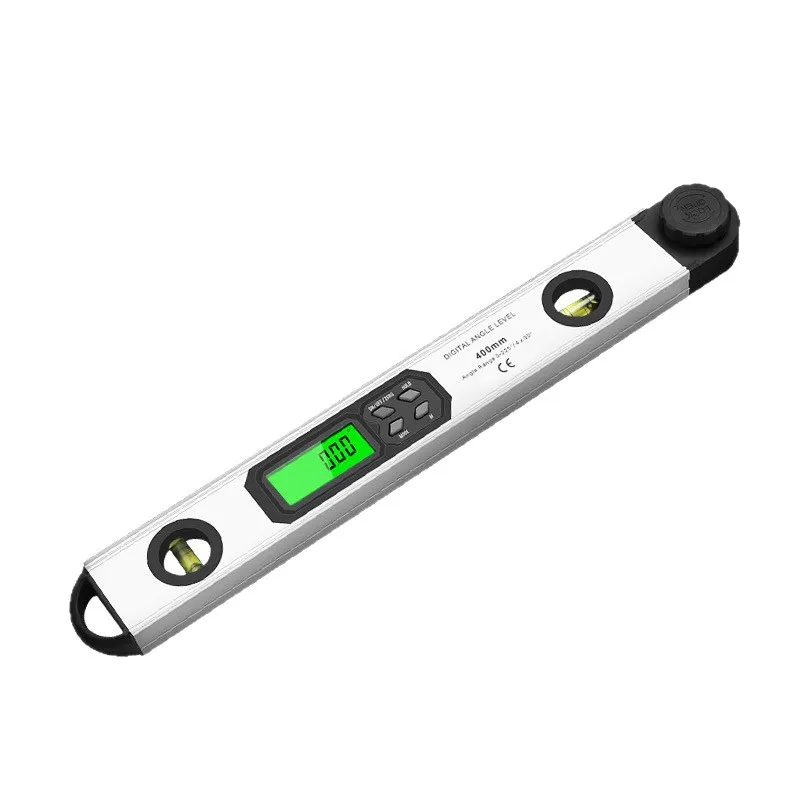 0-400mm  Multi-Function Electronic Protractor with Level High Precision Gauge Aluminum Digital Angle Finder