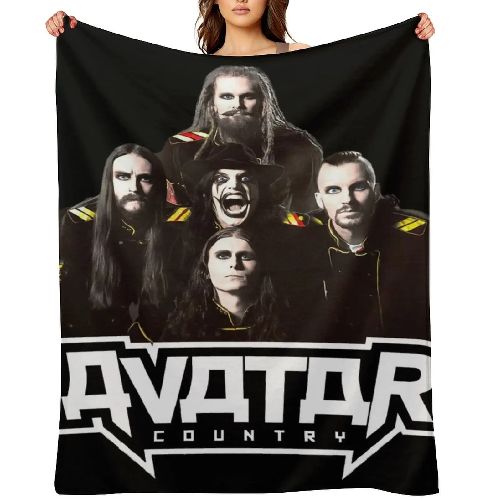 

best art of avatar band Throw Blanket for sofa Sleeping Bag Decoratives Decorative Throw Blankets