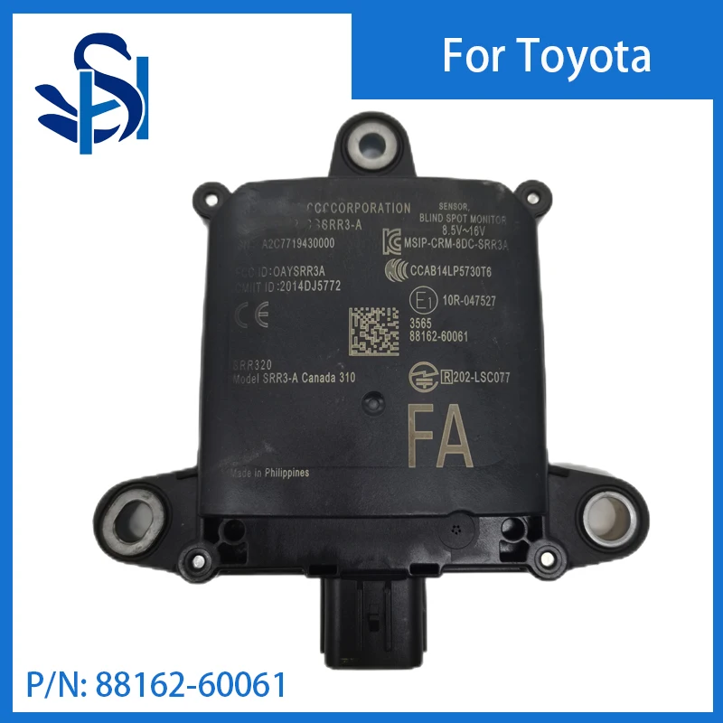 88162-60061 Blind Spot Sensor Module Distance sensor Monitor for 2015-2021 Toyota Land Cruiser Lexus Lx570