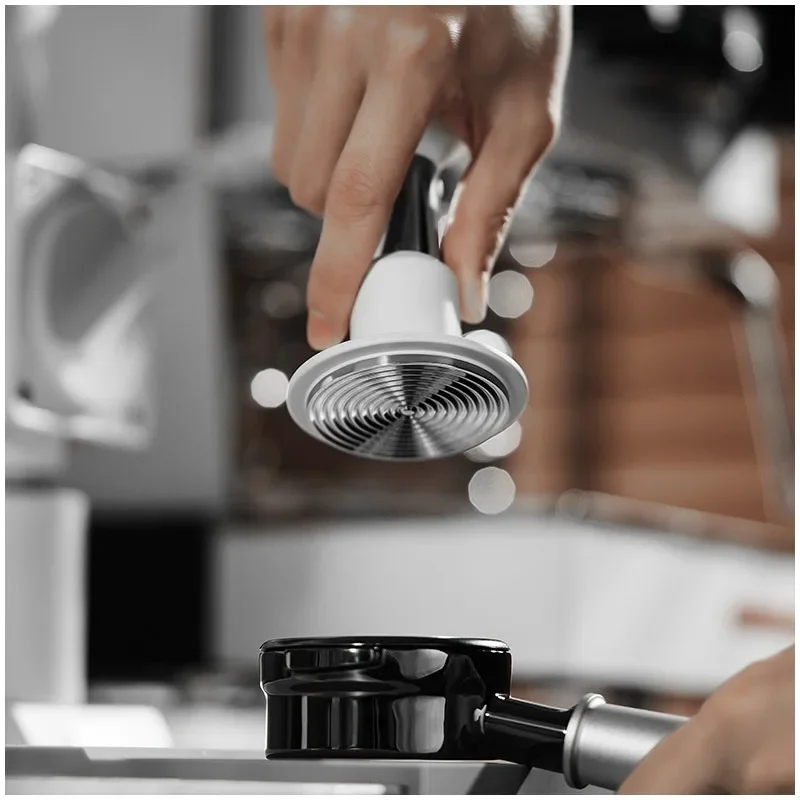 MHW 3BOMBER Knight Coffee Tamper Espresso Distributor مع مطرقة مسحوق الضغط المستمر #3