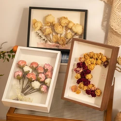 3D Photo Frame Hollow 3cm 5cm Dried Flower Specimen Holder Handmade DIY Handwork Display Picture Frame Home Decoration
