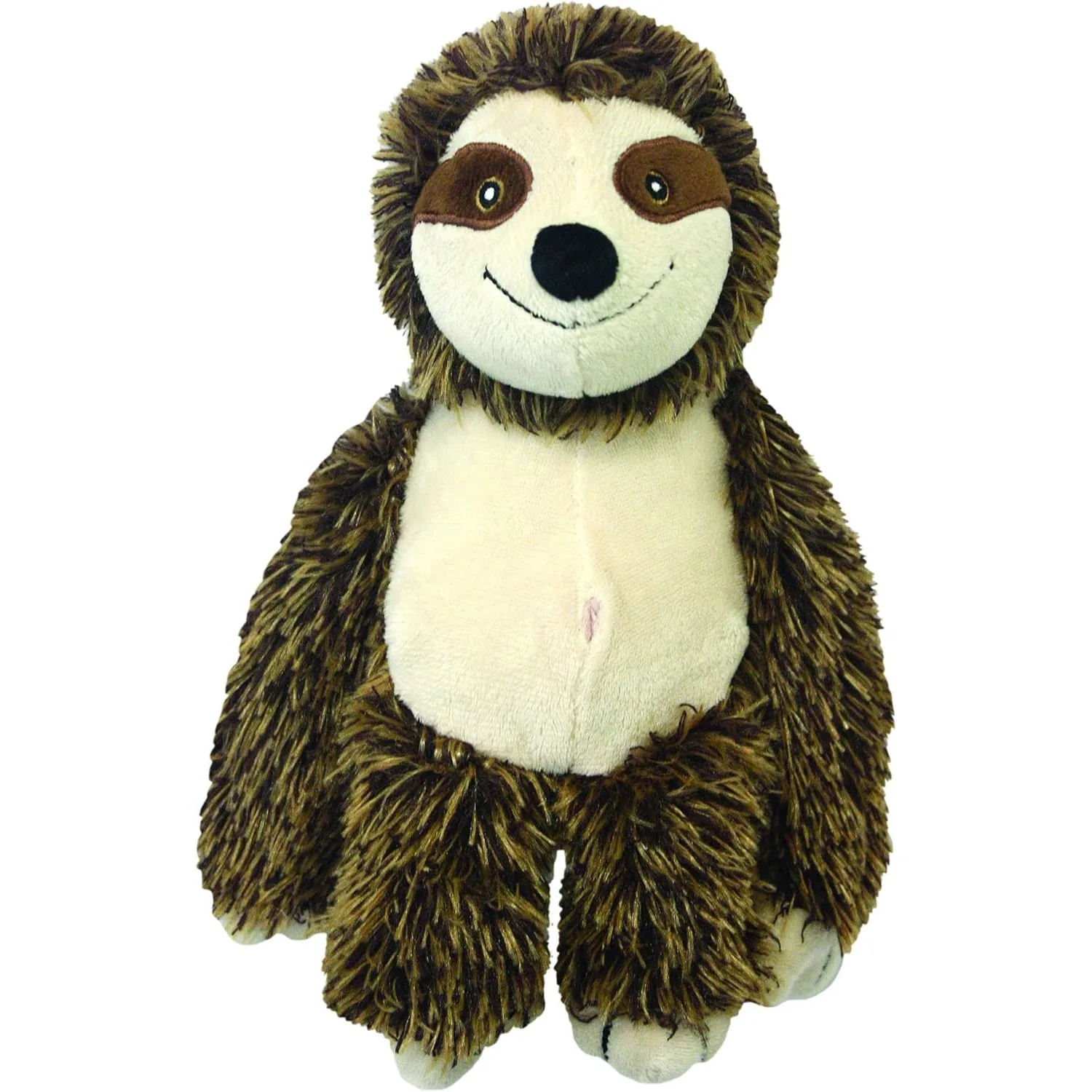 Bark Buddies Sloth Dog Toy 15 Inch Plush Chew Toy for Small Medium Large Dogs Soft Squeaky Interactive Dog Toys