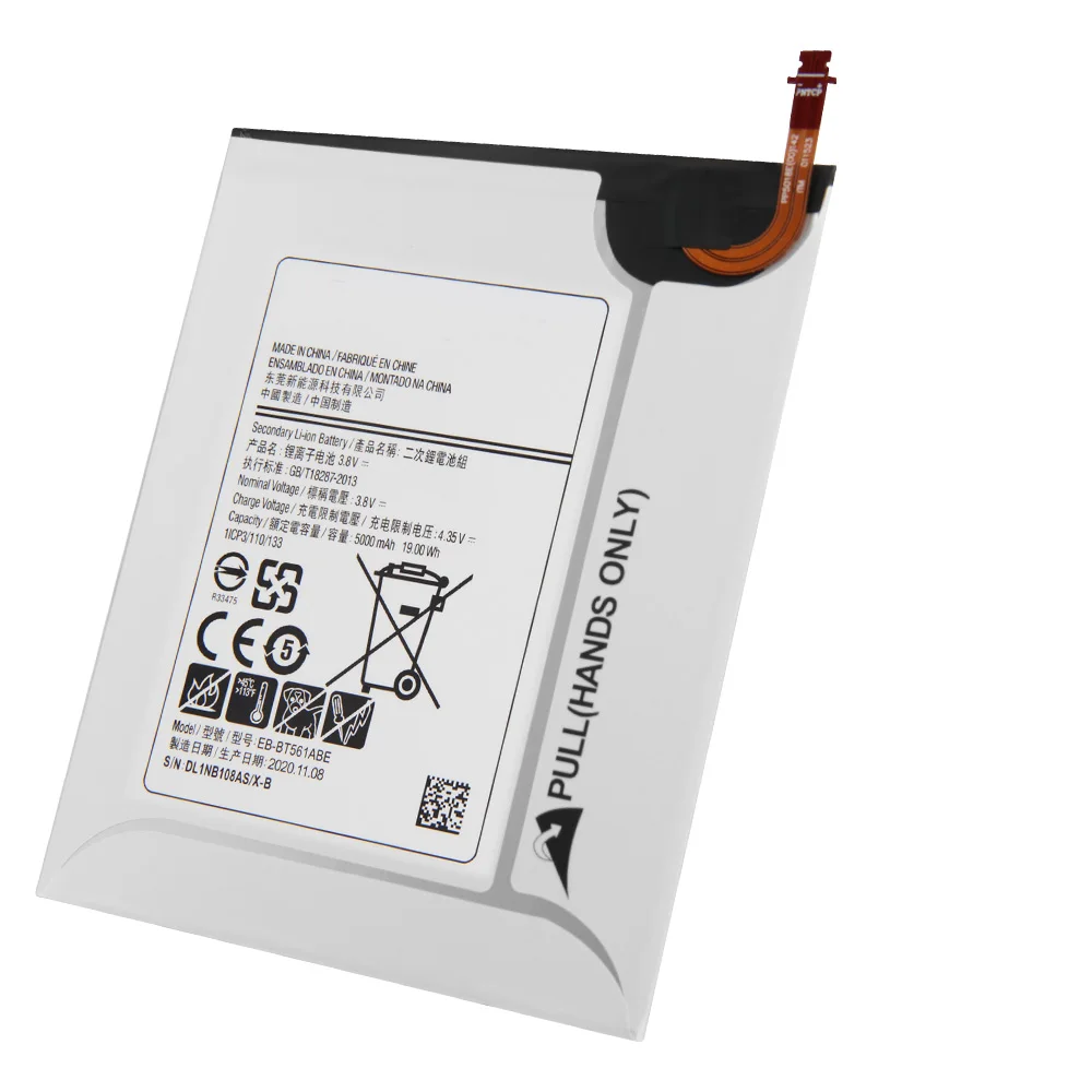 NEW Replacement Battery EB-BT561ABE For Samsung GALAXY Tab E SM-T560 T560 T561 EB-BT561ABA Tablet Battery 5000mAh