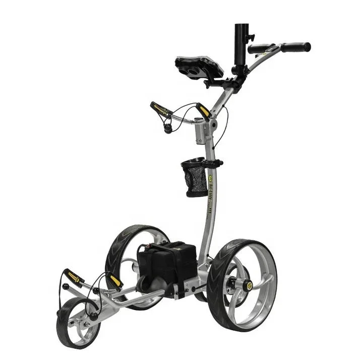China Factory Motocaddy Sliver Color Electric Golf Trolley with Remote Control hot