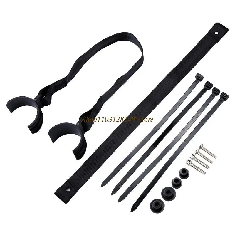 N5KD Racing Rear Dirt Bike Motorcycle Rescue Strap Pull Sling Belt Leashes For 250 350 400 450 500 XCF XCW XCFW EXCF EXC SMR-